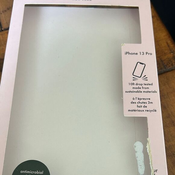 kate spade Yellow pale pink Floral iPhone Case 13 pro NEW - Picture 2 of 3